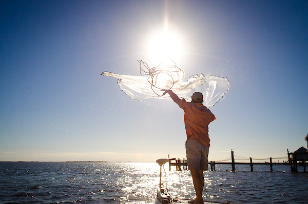 how to throw a cast net lesson