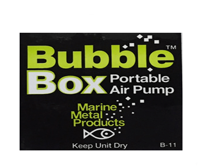 bubble box fishing logo